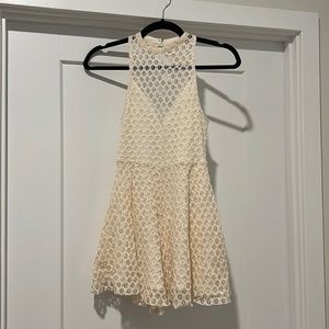 NWT Silence & Noise (Urban Outfitters) XS cream romper